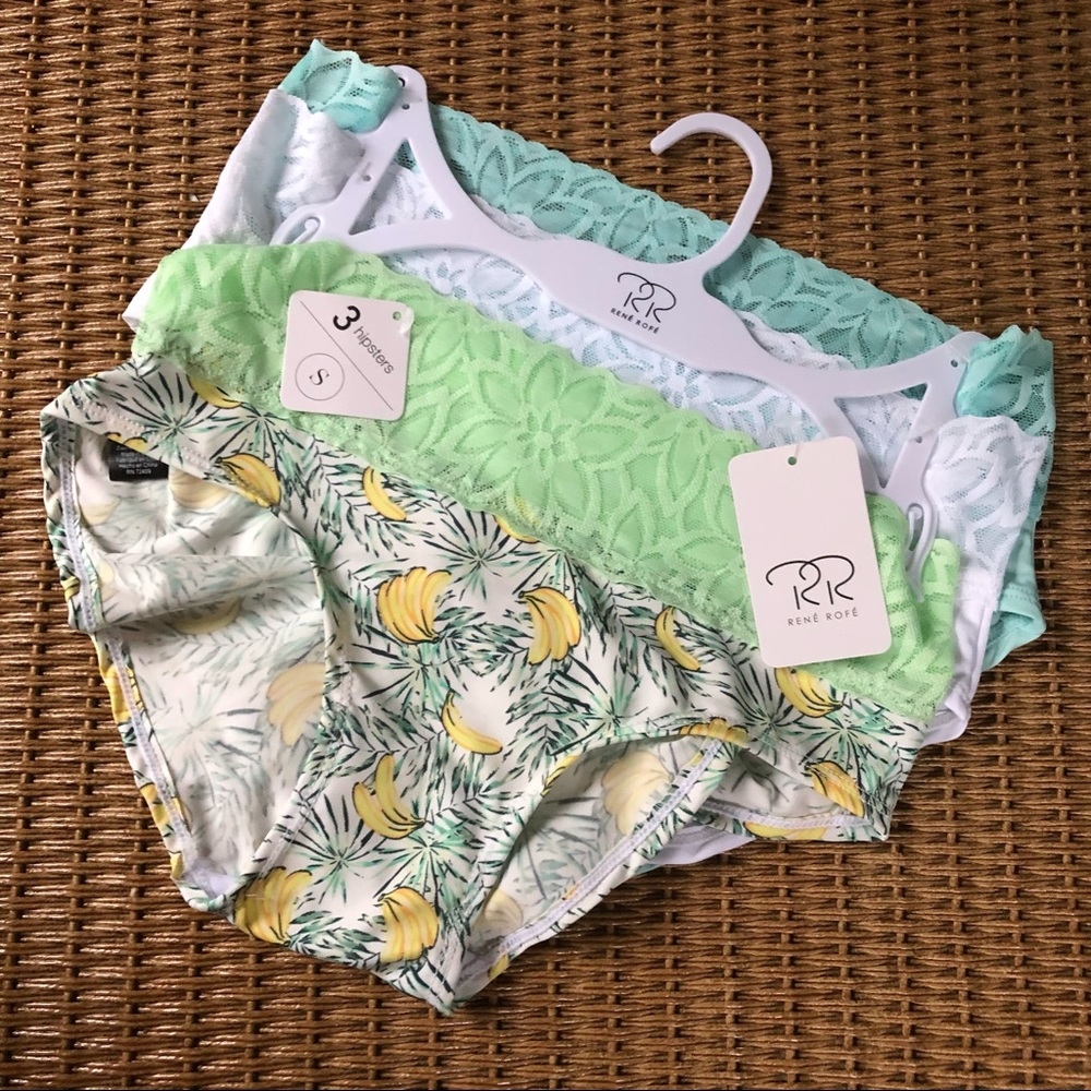 🌿🌼 Set of 3 Lacey Hipsters 🌼🌿